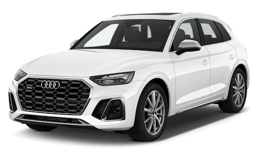 Audi SQ5 Frontansicht in Weiß