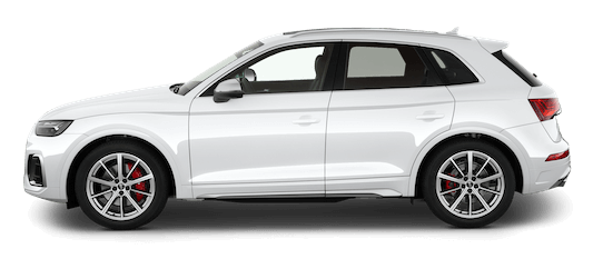 Audi SQ5 Seitenansicht in Weiß
