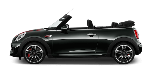 mini john cooper works cabrio seitenansicht