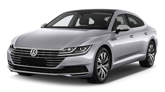 vw arteon frontansicht in silber