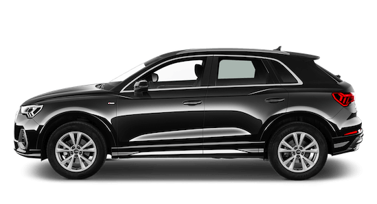 audi q3 seitenansicht