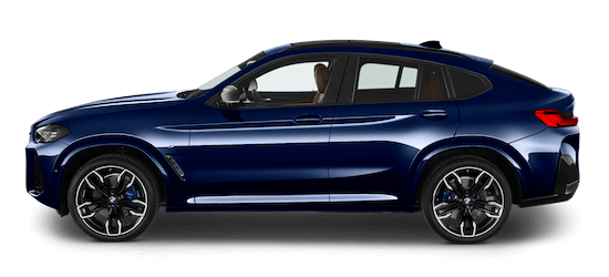 bmw x4 seitenansicht