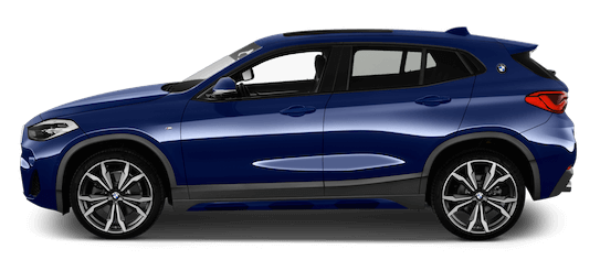 bmw x2 seitenansicht