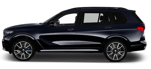 bmw x7 seitenansicht