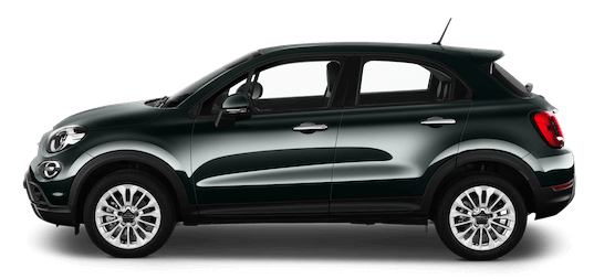 fiat 500x seitenansicht