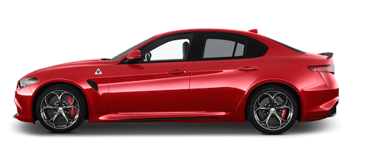 alfa roemo giulia quadrifoglio seitenansicht