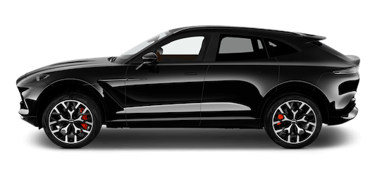 aston martin dbx seitenansicht