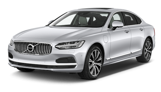 volvo s90 frontansicht in silber